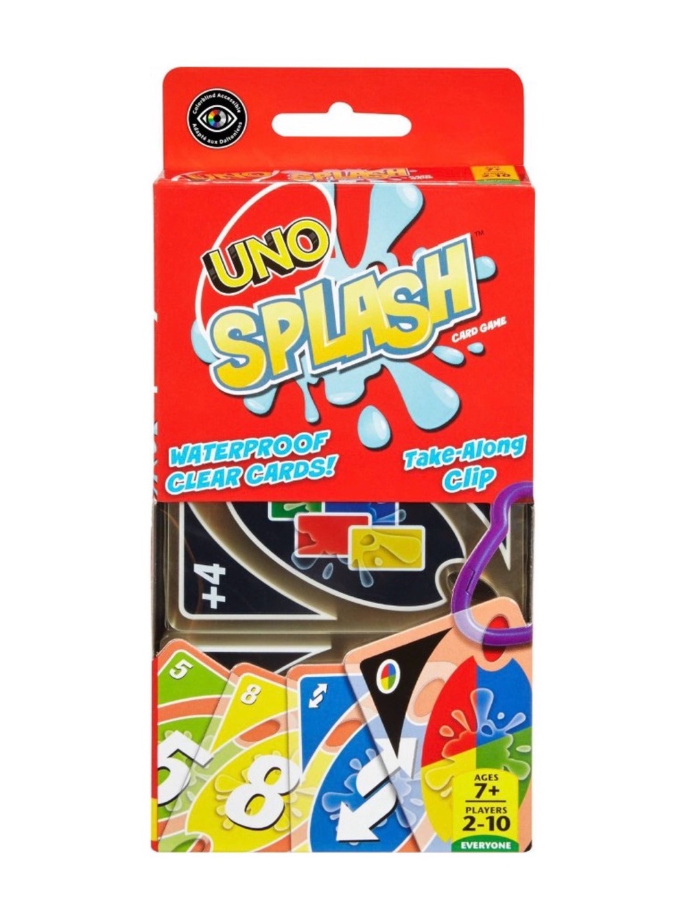 UNO Splash Card Game NEW!!!
